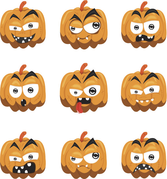 卡通万圣节南瓜图片下载
