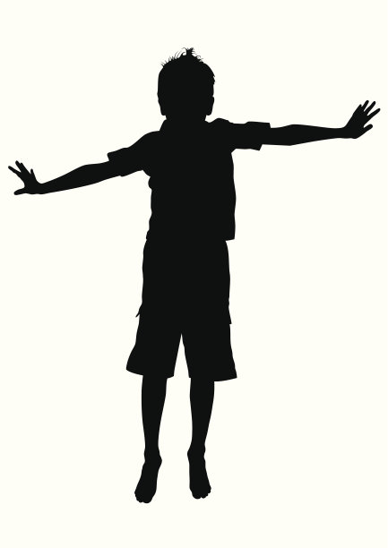 孩子的跳跃图片下载