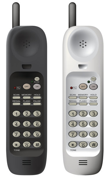 无线电话。图片下载