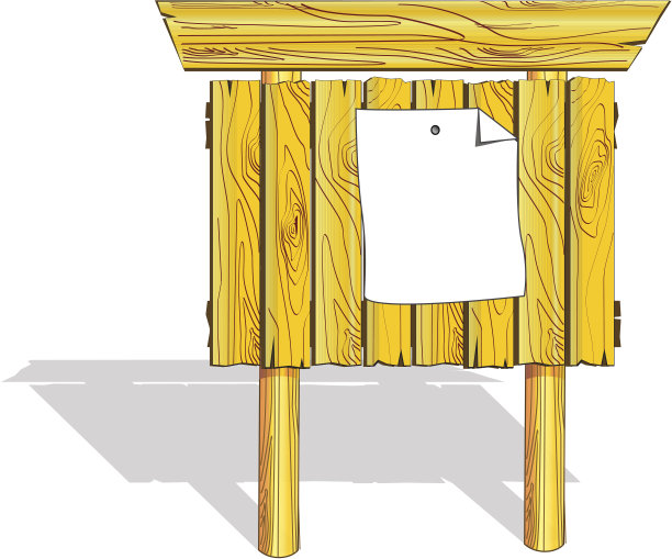 带纸的木板图片下载