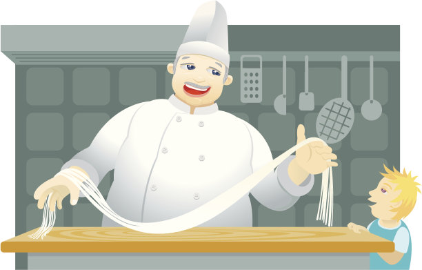 新鲜北京风味面条图片下载