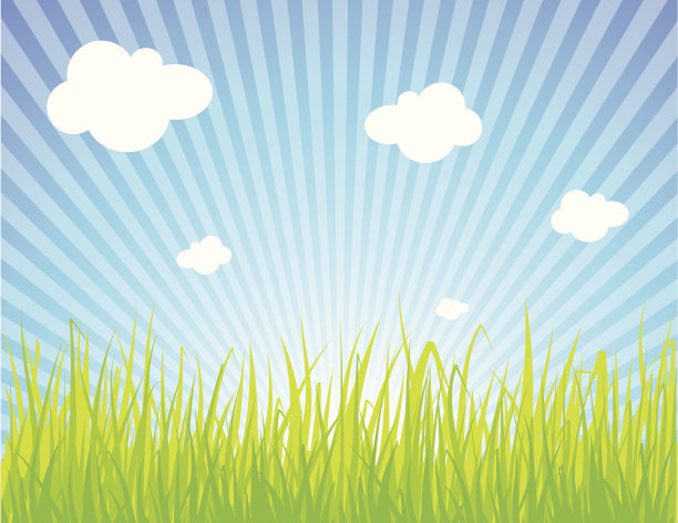 夏天的风景素材图片