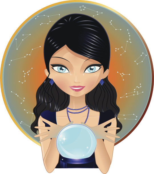 算命先生素材图片