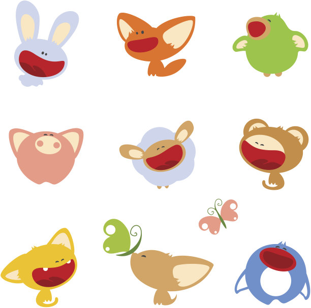 可爱的动物图片下载