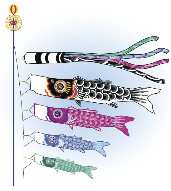 koinobori鱼图片下载