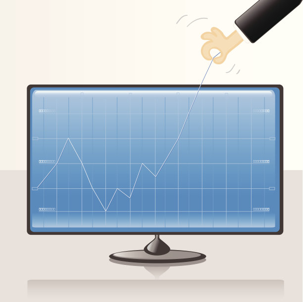 蓝色商业图-大成功图片下载