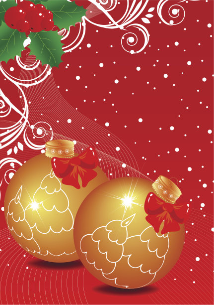 圣诞节和新年的背景图片下载