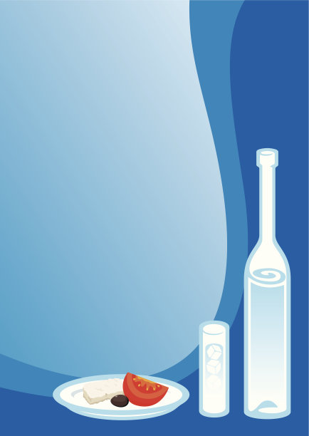 茴香烈酒背景图片下载