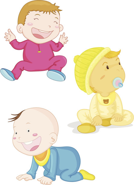 三个婴儿图片下载