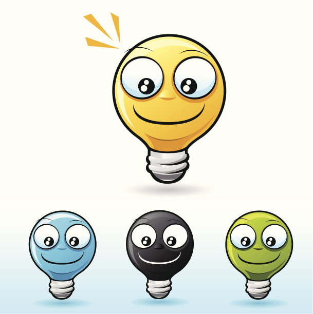 灯泡性格:微笑图片下载