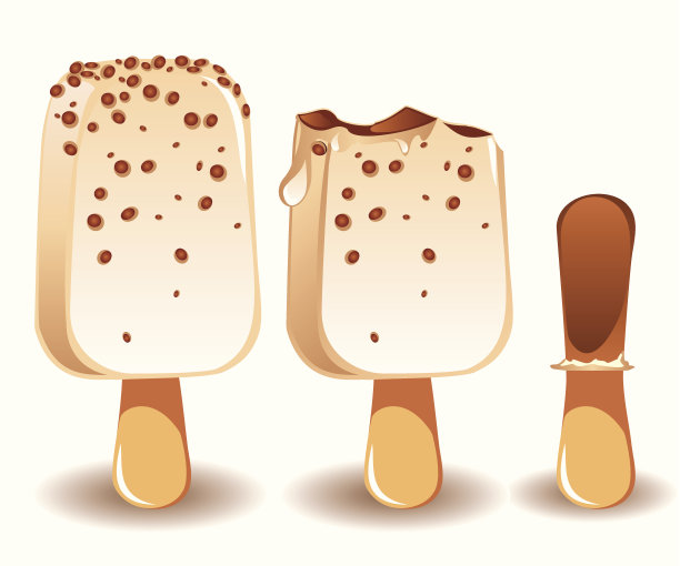 白色的冰淇淋图片下载