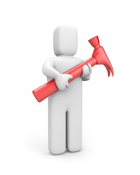 人持有锤图片下载