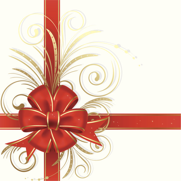 圣诞节的弓图片下载