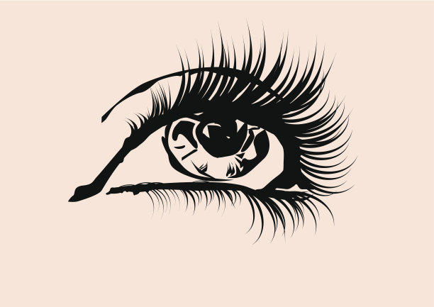 眼睛插画素材ID：110093116