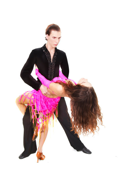 白人拉丁舞图片下载