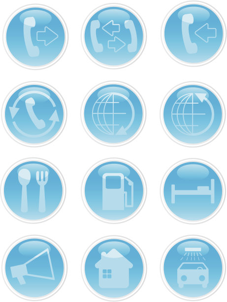 服务和通信图标设置图片下载