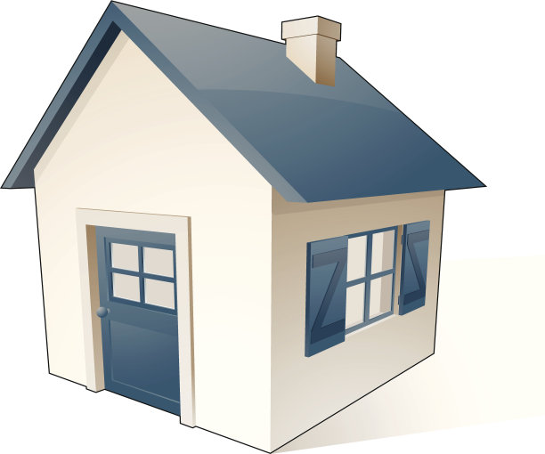 小矢量的房子图片下载
