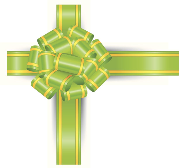 绿色的弓图片下载