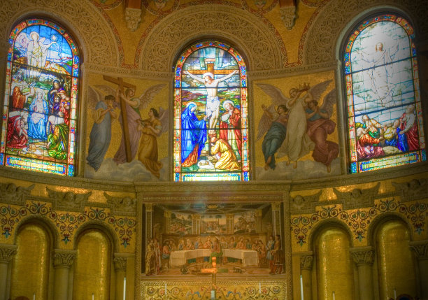 斯坦福大学教堂祭坛图片下载