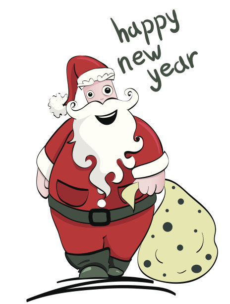 圣诞老人来了!图片下载