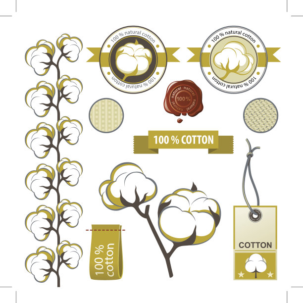 棉花的象征素材图片