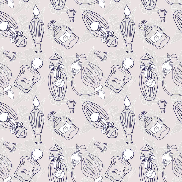 手绘香水香水瓶图片下载