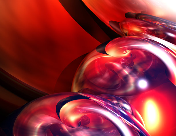 红色星云图片下载