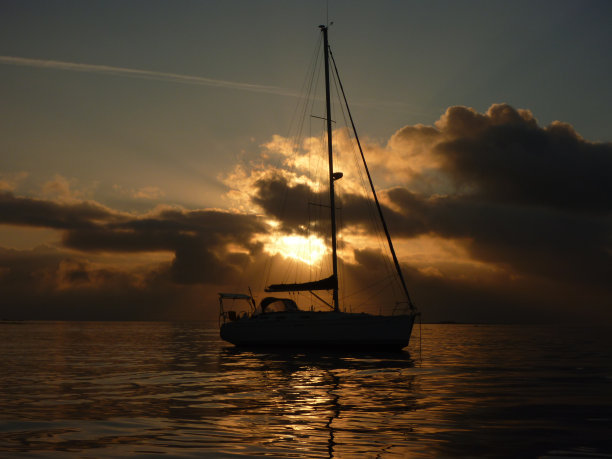 格伦群岛的帆船图片下载