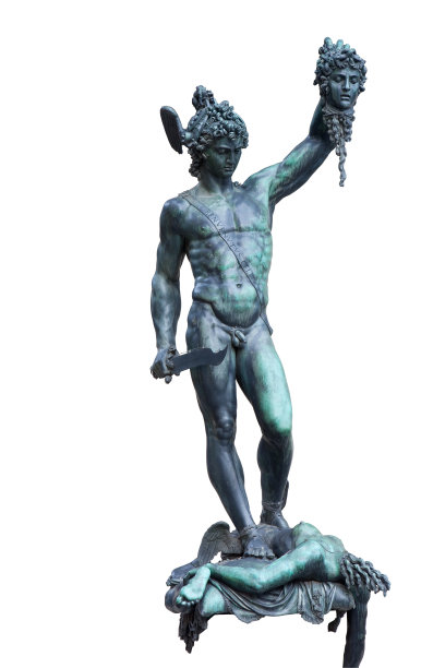 珀尔修斯和美杜莎的头图片下载