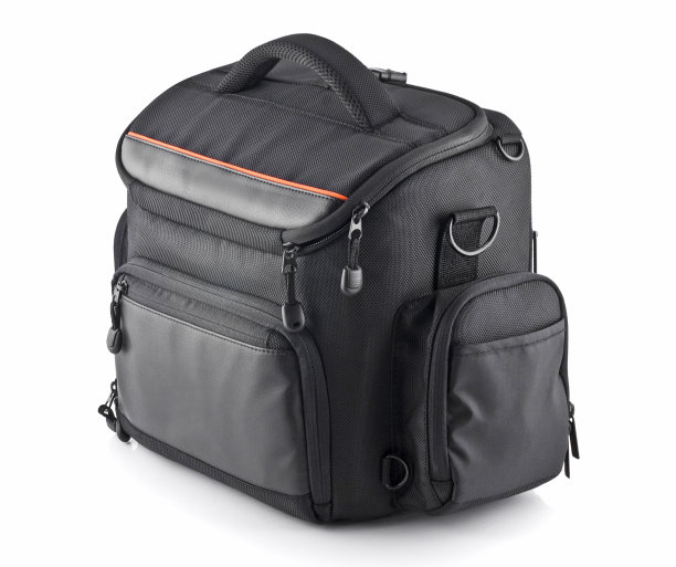 黑色的袋子，白色的部分孤立图片下载