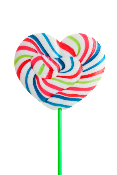心形的棒棒糖图片下载