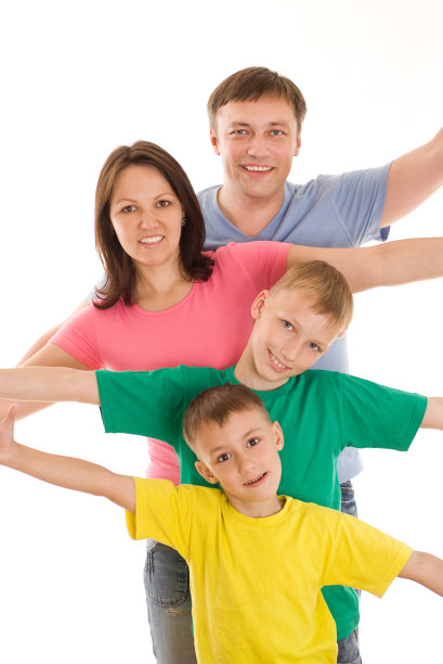 四口之家图片下载