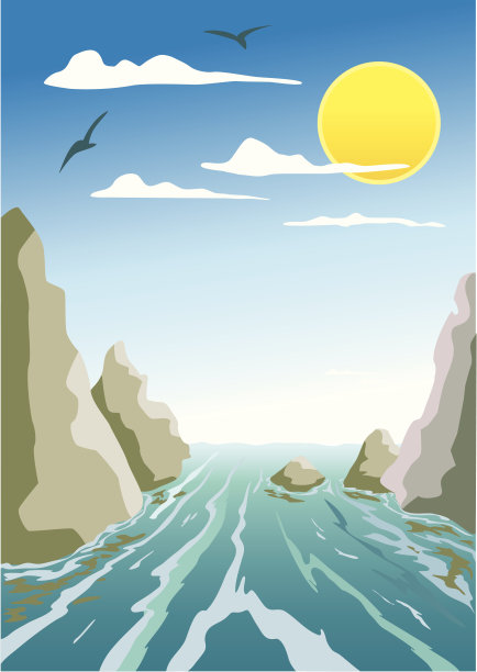 水和岩石图片下载