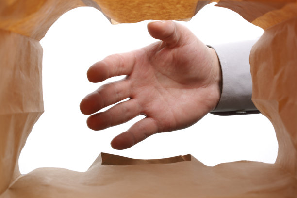 把手伸进袋子里图片下载