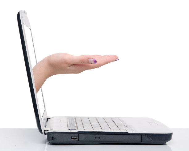 手和笔记本图片下载