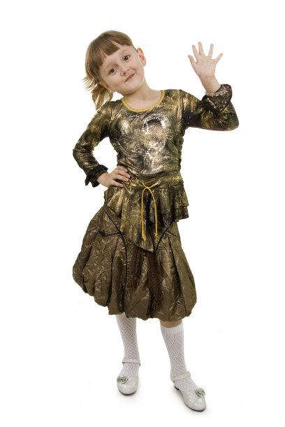 时尚小女孩图片下载