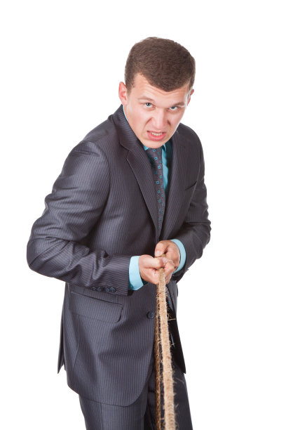 商人拉绳图片下载