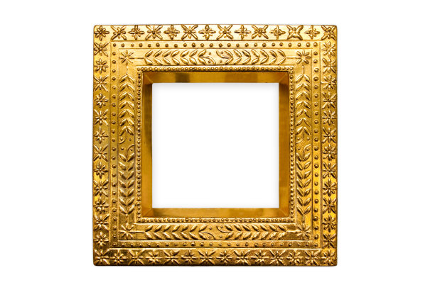 白底空白相框特写图片下载