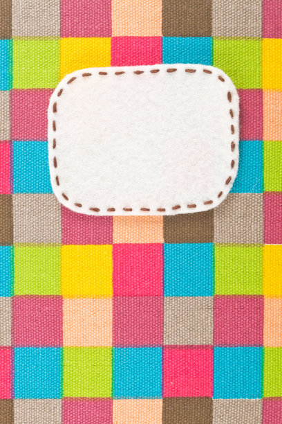 彩色织物上的气泡图片下载