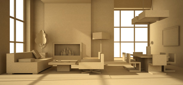 虚构的纸板内部图片下载