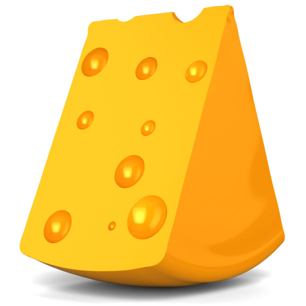 奶酪美味块的图标概念图片下载