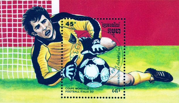 柬埔寨邮票特写，1989年图片下载