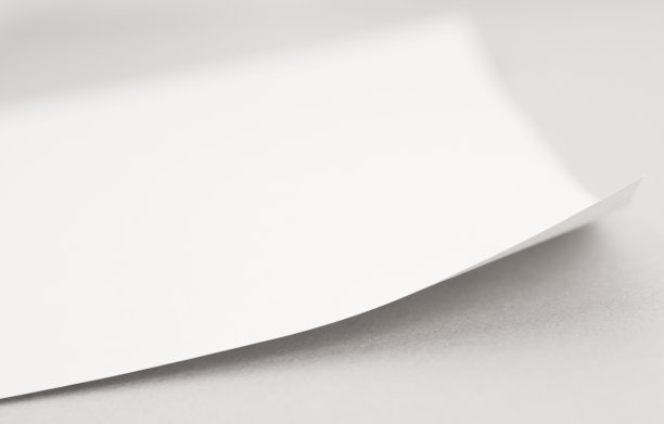 普通的白色纸图片下载