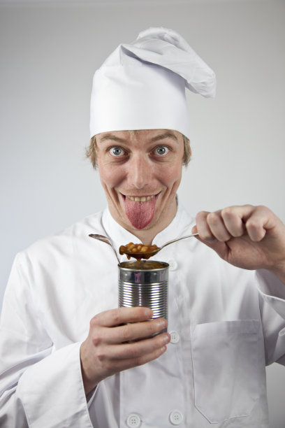 罐头食品疯狂大厨图片下载