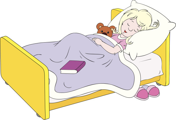 熟睡的女孩图片下载