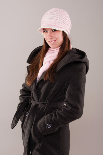 冬天的女子图片下载