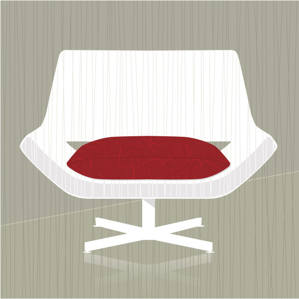 Retro-stylized椅子图标图片下载