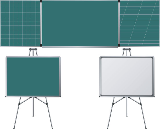 黑板和画架图片下载