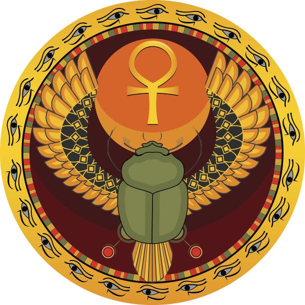 埃及圣虫，圣甲虫图片下载