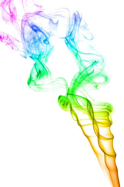 吸烟冰淇淋和蛋筒图片下载